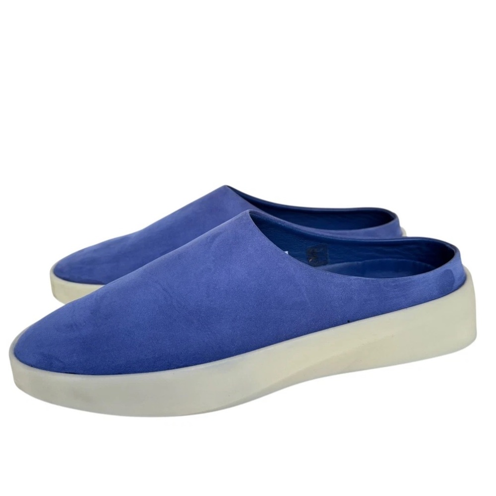 Wolf & Shepherd Cruise Mulle Slip On Shoes Unisex 6.5 Men Women 8 Blue Flat